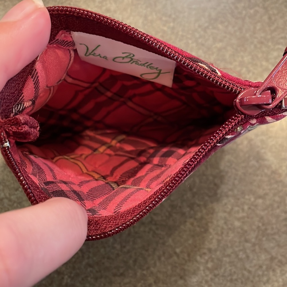Vera Bradley coin purse zippered pouch - Picture 4 of 6